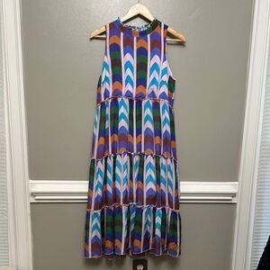 Oliphant Geometric Pattern Dress size XS